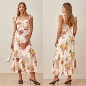 Reformation Nikita Dress in Bouquet - US 2